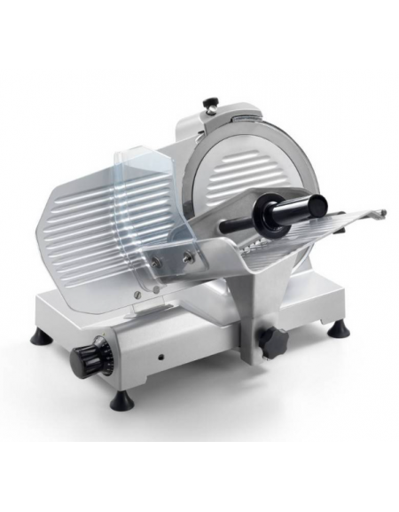 AFFETTATRICE A GRAVITA LAMA CM 25 - PIATTO MM 230x230 - SPESSORE TAGLIO MM 13 - FINITURA IN SMALTO ALIMENTARE