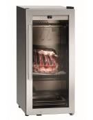 Armadio Frigorifero per frollatura carne - Porta a vetro - Capacità Lt 63 - Temperatura 2 / +14 °C - mm 395x542x878h