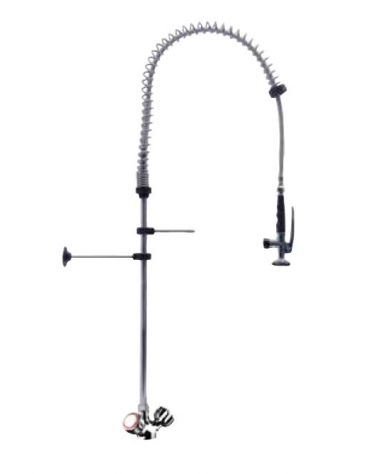 Gruppo doccia con miscelatore monoforo - manopole multigiro - cm 120h