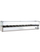 VETRINA REFRIGERATA PER PIZZERIA - Capacità 10 x GN 1/4 - mm 2000x395x435h