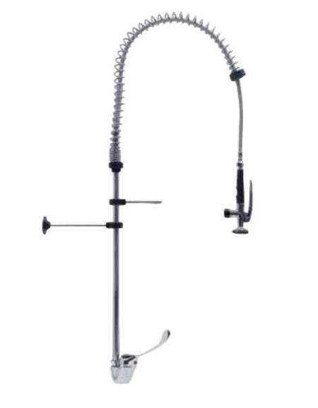Gruppo doccia con miscelatore monoforo - con leva clinica - cm 120h
