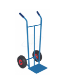Carrello portacasse - 2 Ruote Pneumatiche nylon Ø cm 26 - cm 53x110