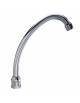 Bocca di erogazione orientabile completa di base ø 18 mm - dim. mm 300x225h