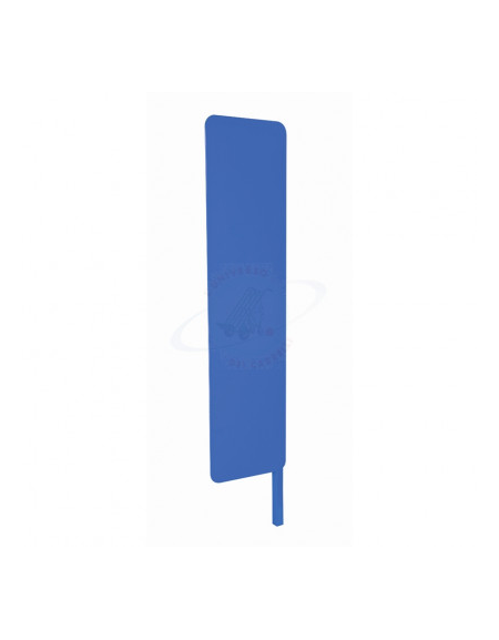 Piastra tagliafuoco, accessorio per carrelli portabombole monoposto - mm 20x2x92,5 cm