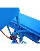 Piastra tagliafuoco, accessorio per carrelli portabombole - mm 20x2x92,5 cm