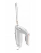 Coltello elettrico con corpo in abs e lama in acciaio inox