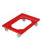 CARRELLO PLASTICA PER SCATOLE PIZZA