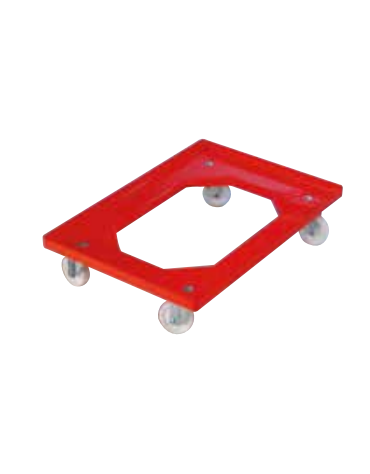 CARRELLO PLASTICA PER SCATOLE PIZZA