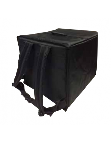 ZAINO TERMICO PORTA PIZZA - Colore Nero - cm 45x45x40h