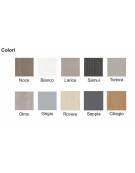 Contenitore alto vetro/vetro senza serraura - cm 45X45X196