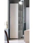 Contenitore alto vetro/vetro con serraura - cm 45X45X196