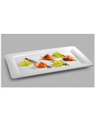 VASSOIO GASTRONORM GN 1/1 IN MELAMINA COLORE BIANCO - Larghezza mm 530 - Profondità mm 325 - Altezza mm 20