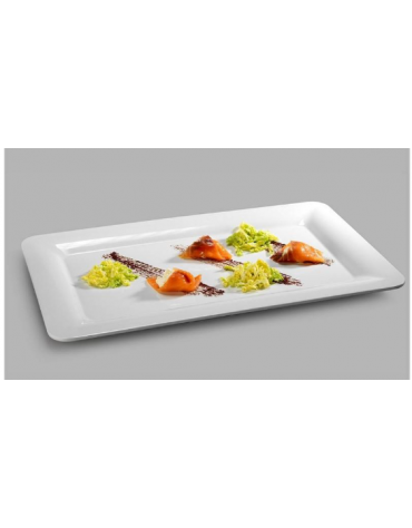 VASSOIO GASTRONORM GN 1/2 IN MELAMINA COLORE BIANCO - Larghezza mm 325  - Profondità mm 265 - Altezza mm 20