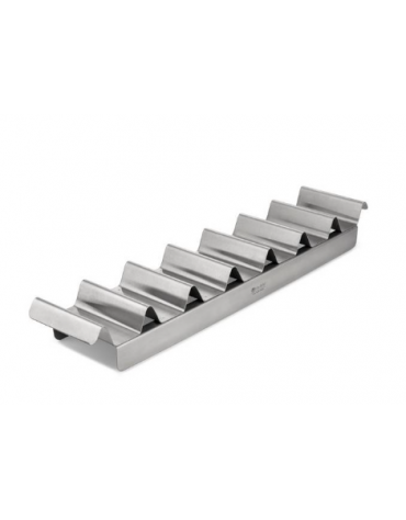 VASSOIO PORTA PANINI 7 COMPARTI - Larghezza mm 440 - Profondità mm 108 - Altezza mm 65