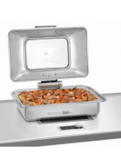 CHAFFING DISH 1/1 GN PER INDUZIONE - Capacità lt 8,5 - mm 580x420x205h