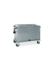 Carrello termico armadiato-vasca unica capacità 3 x 1/1 GN cm 134x72x96h