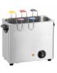 Cuociuova elettrico per hotel professionale da 6 uova - Potenza Watt 2600 - Bacinella Lt 4 - mm 365x220x290h