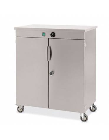 Mobiletto scaldapiatti per N° 100 piatti