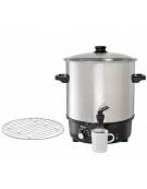 PENTOLA RISCALDANTE PER VIN BRULE' - Capacità utile Lt 25 - mm Ø450x470h