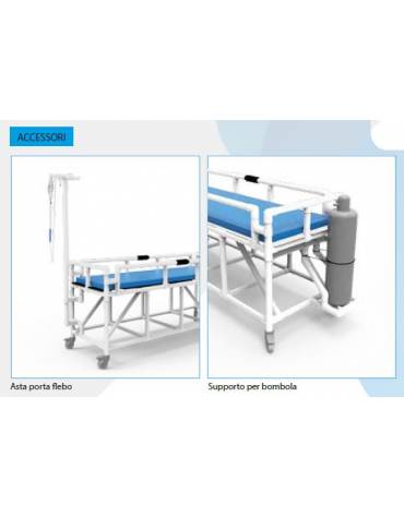 BARELLA COMPLETAMENTE AMAGNETICA PER RISONANZA MAGNETICA