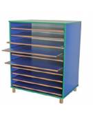 Mobile portacartoncini su ruote Dim. cm 111 x 75 x 73h