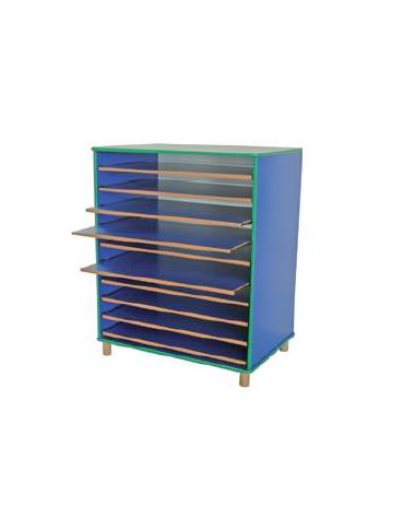 Mobile portacartoncini su ruote Dim. cm 111 x 75 x 73h