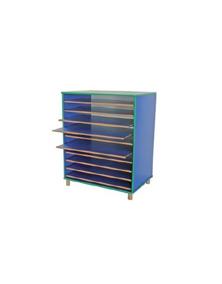 Mobile portacartoncini su ruote Dim. cm 111 x 75 x 73h