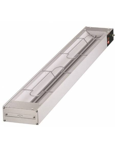 MENSOLA RISCALDANTE SCALDAVIVANDE AD INFRAROSSI - POTENZA W 500 - mm 610x152x64h