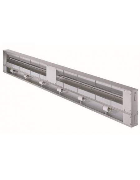 MENSOLA RISCALDANTE SCALDAVIVANDE AD INFRAROSSI CON ILLUMINAZIONE - POTENZA W 620 - mm 610x152x64h