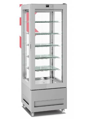 Vetrina refrigerata statica verticale Dimensioni: larghezza mm.675, profondità mm.695, altezza mm.1800.