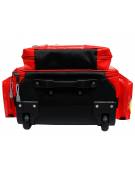 Zaino in poliestere con rivestimento esterno in PVC - Silos 2 - colore rosso - 38 x 24 x h 50 cm