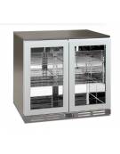 Frigo retrobanco statico con agitatore diaria per bevande - 222 Lt - temperatura 0°C/+10°C - mm 900x530x896h