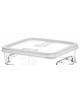 COPERCHIO IN POLICARBONATO TRASPARENTE PER CONTENITORI DN21860 - DN26678 - DN21824