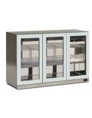 Espositore pensile refrigerato inox Temp.+5 +8 °C mm L1335XP580XH1140
