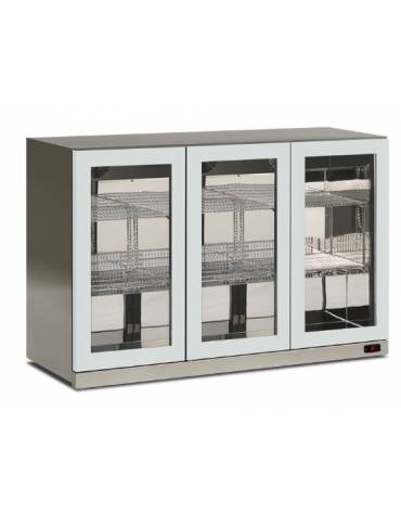 Espositore pensile refrigerato inox Temp.+5 +8 °C mm L1335XP580XH1140