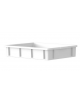 CASSETTA IN PP PER ALIMENTI - mm 650x425x115h
