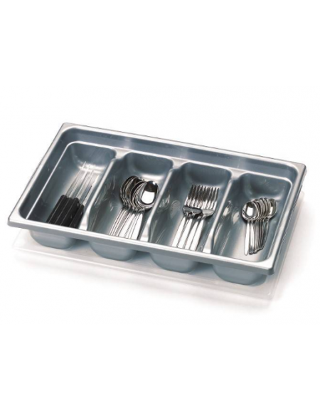 VASCHETTA PORTAPOSATE - Larghezza mm 530 - Profondità mm 325 - Altezza mm 95