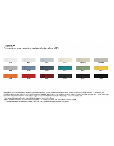 ARMADIO METALLICO A GIORNO - cm 100x45x200h - unico vano, nr. 4 ripiani spostabili con passo 4 cm