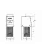 Dispositivo per cottura sottovuoto domestico - range temperatura da 20°C a 100°C - cm 7x7x37h