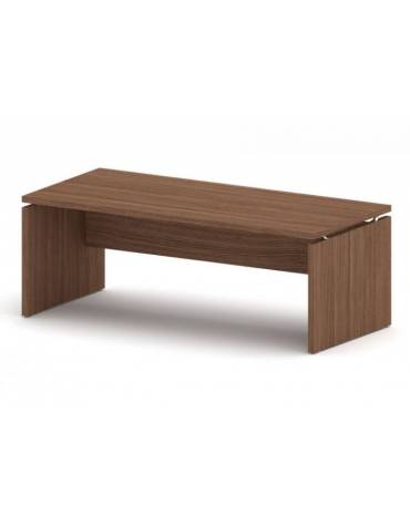 Scrivania direzionale dritta - Colori a scelta - cm 180x90x75h