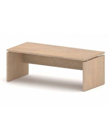 Scrivania direzionale dritta - Colori a scelta - cm 180x90x75h
