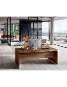 Scrivania direzionale dritta - Colori a scelta - cm 200x90x75h