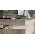 Scrivania direzionale dritta - Colori a scelta - cm 200x90x75h