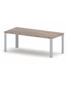 Scrivania direzionale con gambe in metallo verniciato - Colori a scelta - cm 185x90x75h