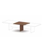 Tavolo riunione direzionale, allungo centrale - cm 120x110x75h