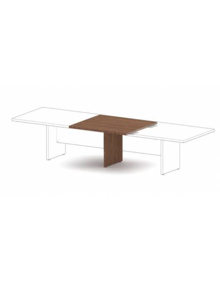Tavolo riunione direzionale, allungo centrale - cm 120x110x75h