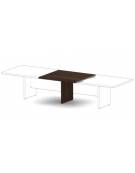 Tavolo riunione direzionale, allungo centrale - cm 120x110x75h
