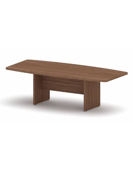 Tavolo riunione direzionale sagomato - cm 240x110x75h