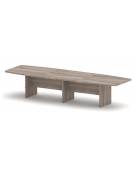 Tavolo riunione direzionale sagomato - Colori a scelta - cm 360x110x75h