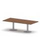 Tavolo riunione direzionale, basamento a calice - Colori a scelta - cm 240x110x75h